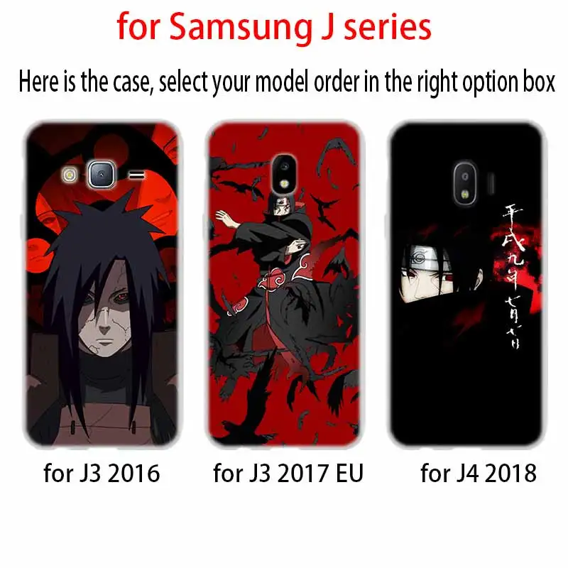 Чехол Мягкий чехол для samsung Galaxy J6 J8 J3 J5 J7 J4 плюс ЕС премьер-профессионал Ace героя аниме «Наруто Аниме черный фон