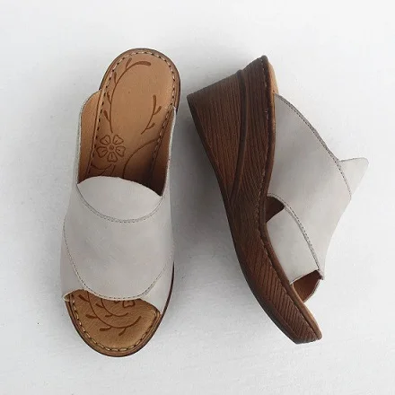 Босоножки Careaymade на высоком каблуке кожа внутри и снаружи Нескользящие сандалии