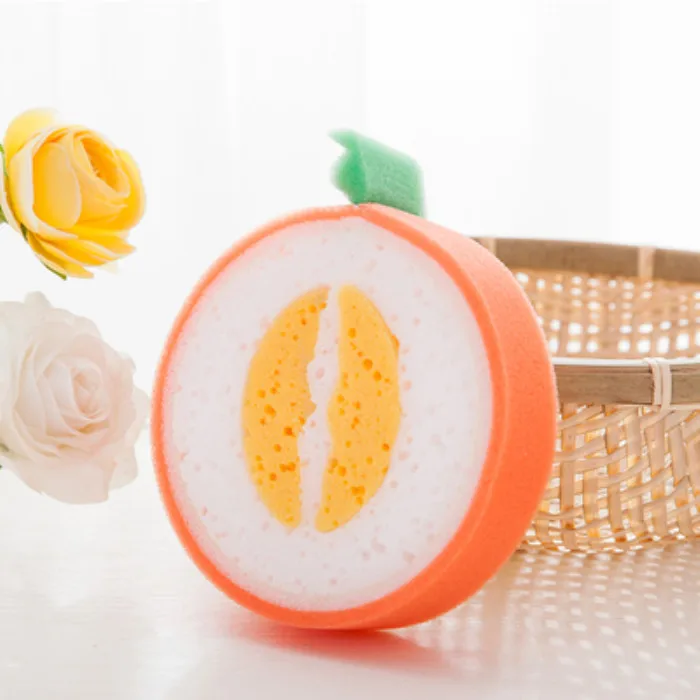 Dishcloth-persimmon Губка для очистки фруктов Dishcloth Cosas De Cocina Torchon De Cuisine Coton интенсивное Очищение ткань для чистки стекла, очищающая Pa - Цвет: Dishcloth-persimmon
