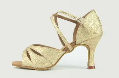 Flax gold heel 75mm Современные женские туфли для латиноамериканских танцев, танцевальные кроссовки для взрослых, спортивная обувь для фитнеса, дышащая Пряжка, телесный цвет, скидки BD 2363 - Цвет: Flax gold heel 75mm