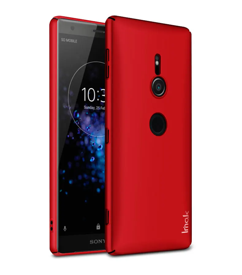 Чехол Jazz для sony Xperia XZ3 задняя крышка IMAK Роскошная задняя крышка для Funda sony XZ3 компактный чехол Etui sony XZ 3 Жесткий Чехол 6,0''