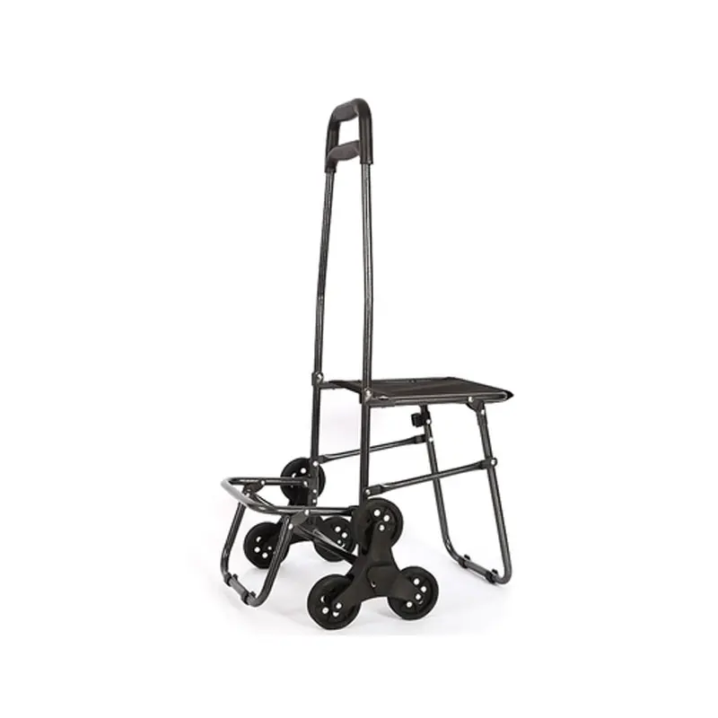 

Trolley Shopping Bag Cart Trailer With Stool For Trolley Bag