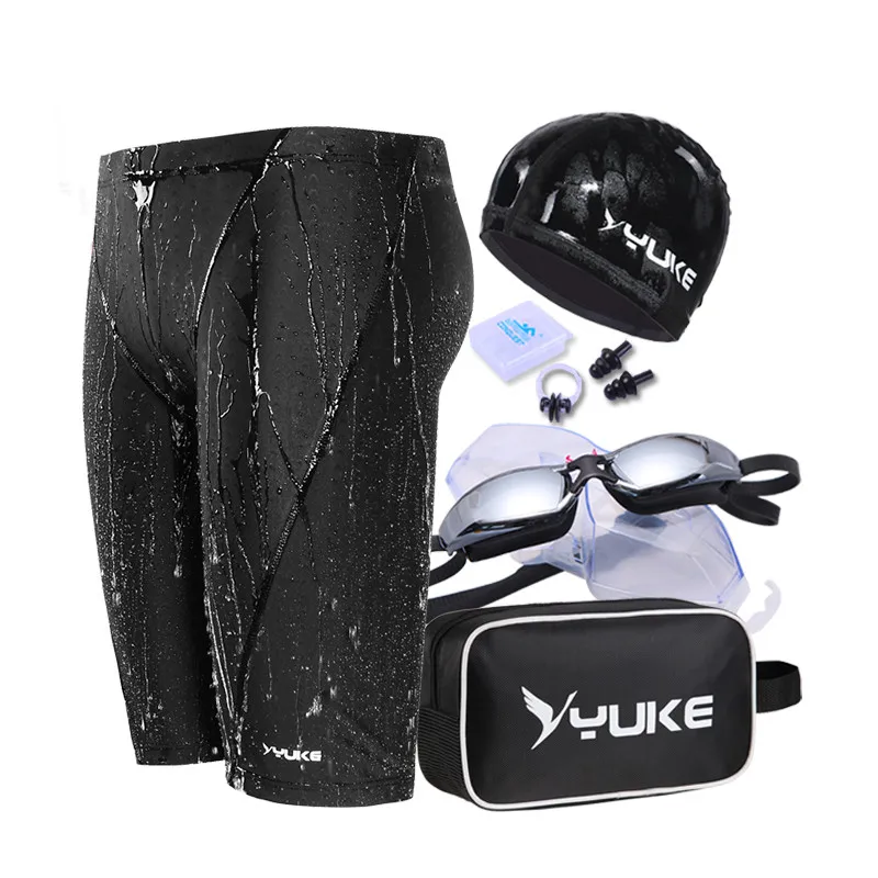 5 шт. мужские купальные шорты плюс размер нижнее белье плавки набор кепка сумка