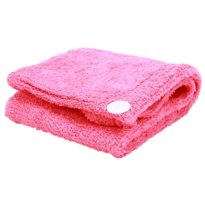 1PC Salon Magic Hair Drying Towel Solid Color Universal Quick Dry Microfibre Bath Accessories | Красота и здоровье