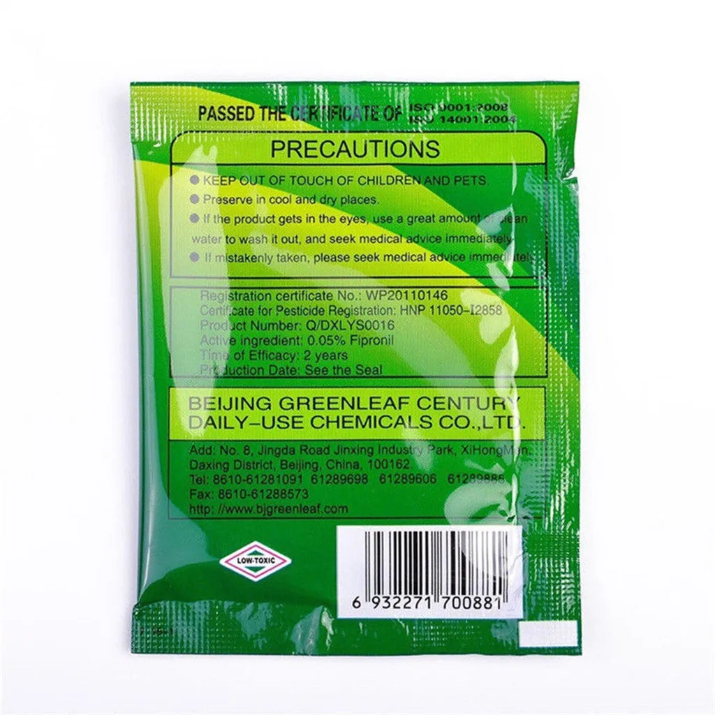 Удобный 50 шт в наборе эффективное порошок Приманка для уничтожения тараканов