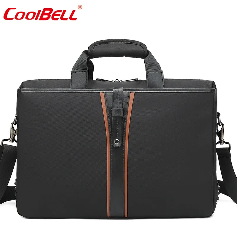 Coolbell Повседневная сумка для компьютера Противоударная и водостойкая 14 дюймов 15 дюймов сумка для ноутбука сумка на одно плечо сумка