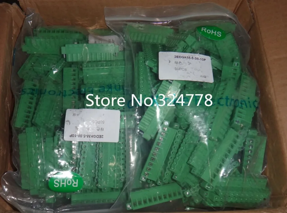 2EDGKM 5 08 мм 10 P с ушами фиксированные подключаемые клеммные блоки PCB|blocks|block blockblock