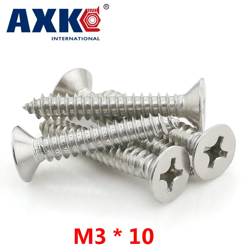 2021 Новое поступление распродажа винты для дерева Axk 50 шт. 304 из нержавеющей стали с