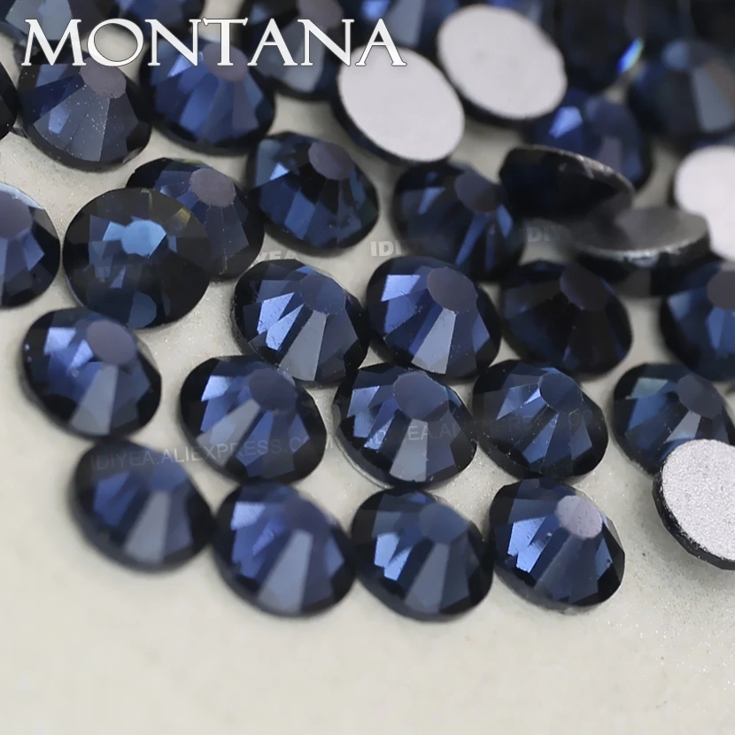 Стразы для дизайна ногтей с блестками кристаллы плоской задней поверхностью и