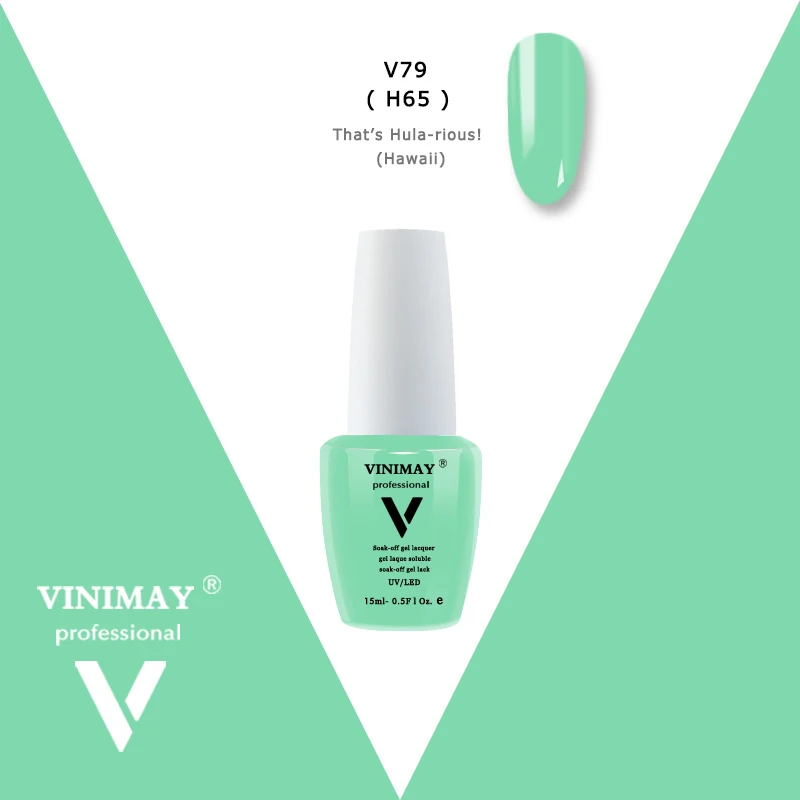 V79 VINIMAY УФ-гель для ногтей геллак верниз гель цвет ногтей праймер гель краска Nagellak vernis полуперманентный стойкий гель лак - Цвет: V79