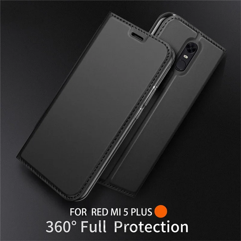 Магнитный кожаный флип-чехол для телефона Xiao mi Red mi Note 5 6 Pro 5A Prime 4X4 6A 5 Plus держатель для карт чехол для mi A2 Lite A1