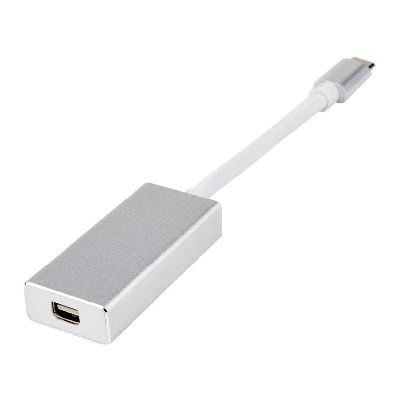 USB C к Mini DP 4K 60Hz 3 1 Type Мини адаптер портов дисплея Thunderbolt конвертер для MacBook