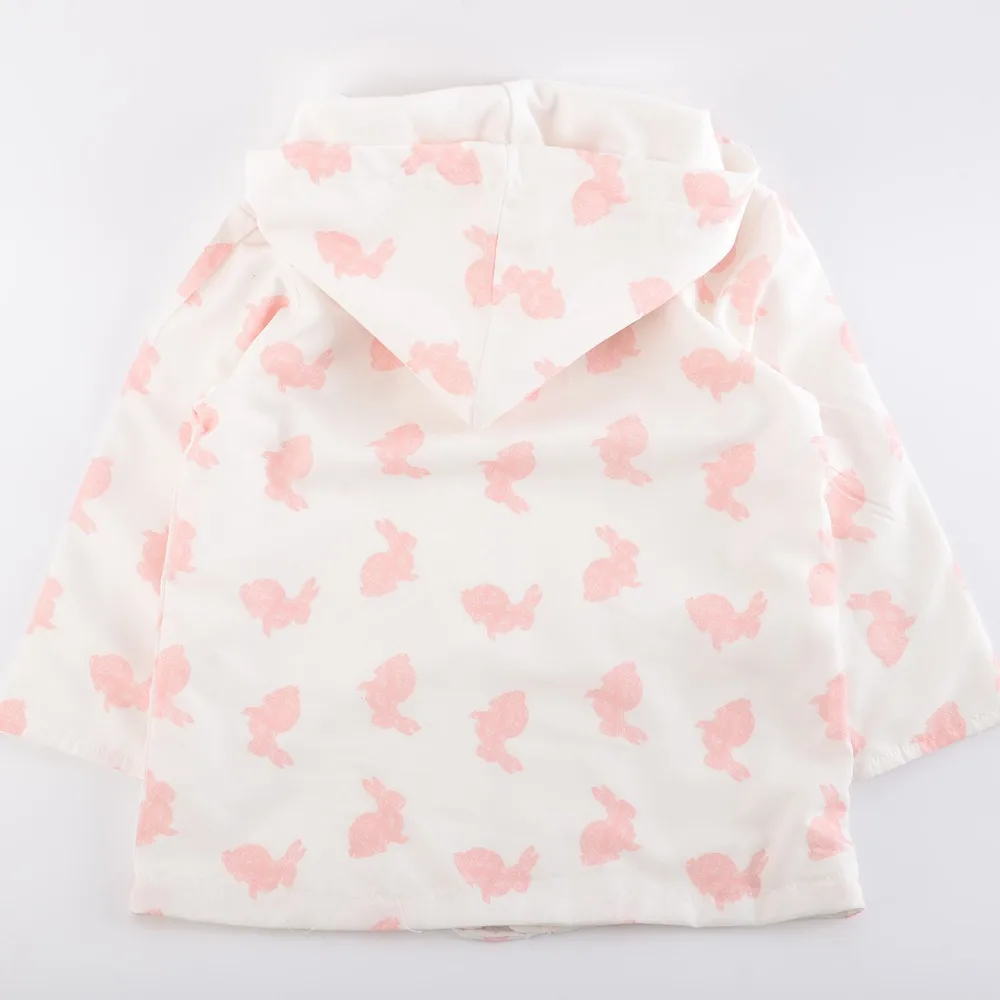 Luvena Fortuna Baby Girls 2017 Spring Autumn New Cool Style Hooded Jackets k11604 sold by JD China official Store |