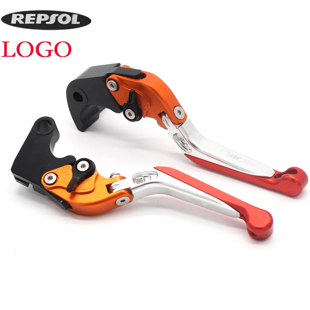 Мотоциклетный аксессуар Logo (REPSOL) регулируемые складные выдвижные рычаги