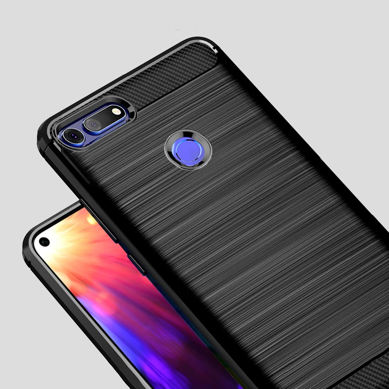 Чехол из углеродного волокна для Honor View 20 360, чехол для телефона с полной защитой, чехол для huawei Honor V20, чехол, противоударный бампер