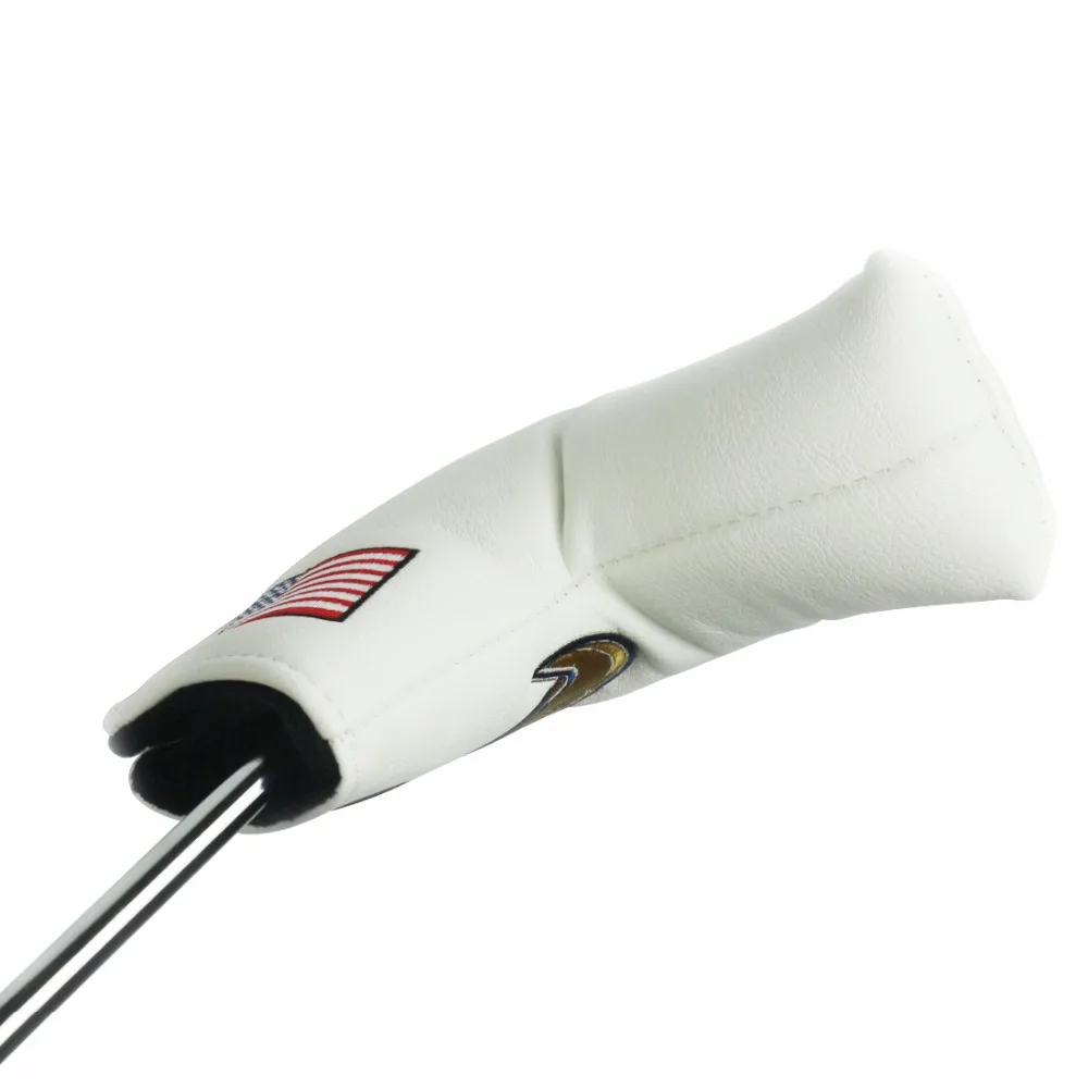 Чехол для головы PINMEI Golf Putter 1 шт. с вышивкой США орла флага пушки лапы мягкая