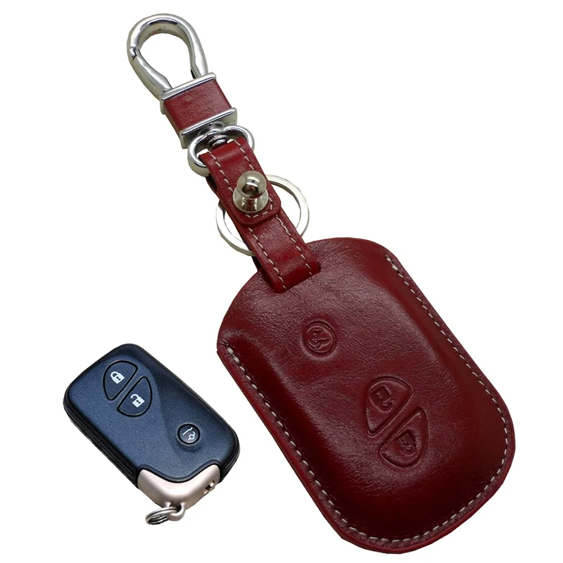 Кожаный чехол для брелка с ключом Lexus 2009 2012 RX300 IS200 350 ES300h GS300 RX270 GX400 LX RX держатель