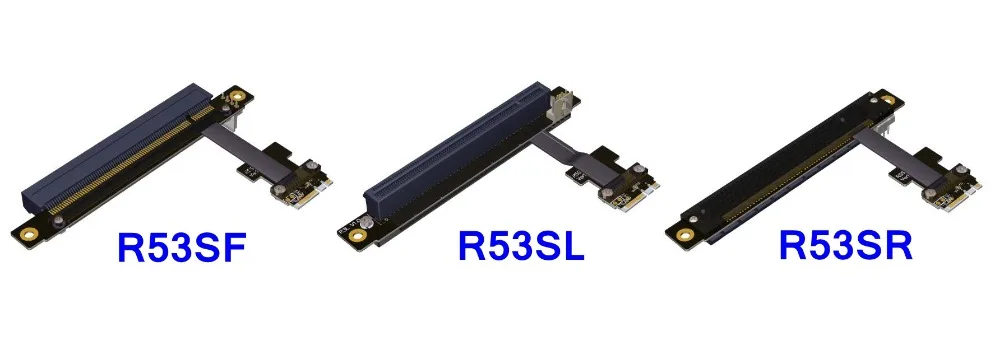 Riser PCI e x16 к M.2 WiFi ключ А. Е + е адаптер карты удлинитель Gen3.0 кабель M2 AE pcie 16x для E 1x 2x 4x