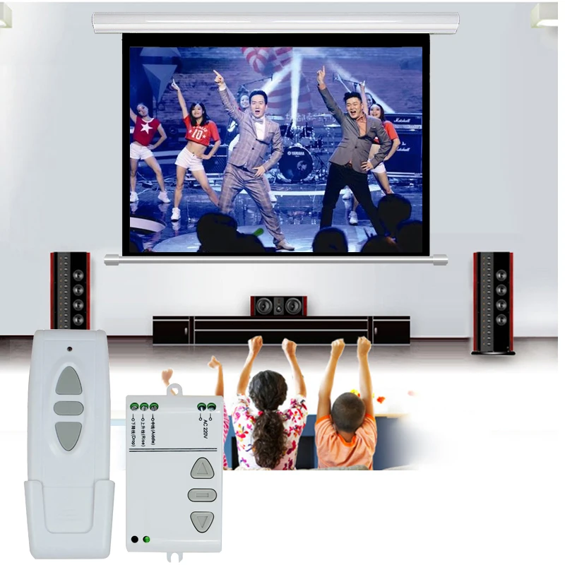 Универсальный пульт дистанционного управления для Proyector экрана RF обучения двери