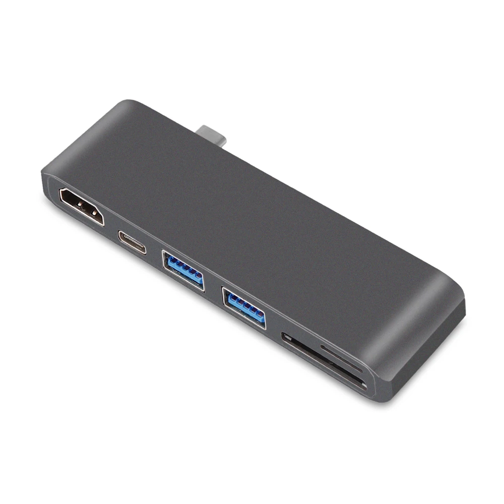 

Type-C USB 3.1 Adapter USB-C to HUB 4K High-Definition 2-Port USB 3.0 USB-C Charging With SD TF Adapter Cable for Macbook Pro