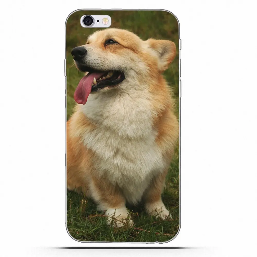 Мягкий чехол Wexoeq для мобильного телефона Samsung Galaxy A3 A5 A7 J1 J2 J3 J5 J7 2015 2016 2017 Corgi Dog