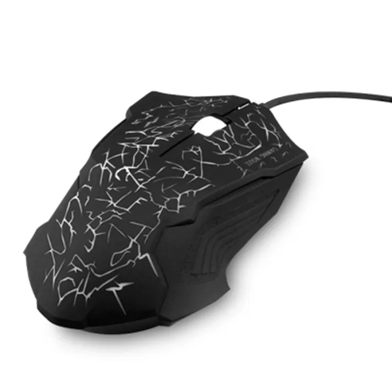 Silent Click USB Проводная игровая мышь 6 кнопок 3200 dpi Mute оптическая компьютерная Мыши