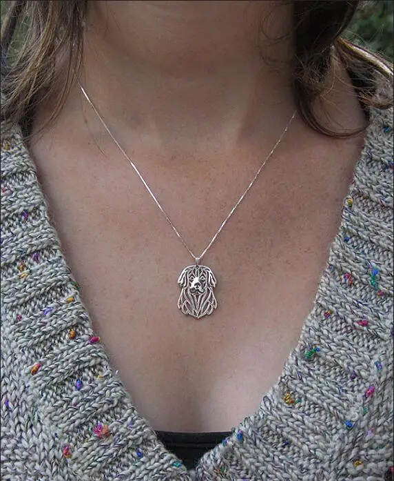 Новейшие Модные ручной работы Leonberger кулон женские цепочки коралловые подвески