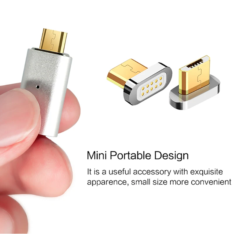 Micro USB зарядный кабель Магнитный адаптер зарядное устройство для Android