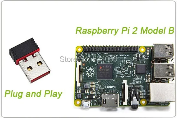 Realtek rtl8188cus 150 Мбит/с Wi Fi адаптер Mini USB беспроводной сетевой карты для Raspberry Pi Модель