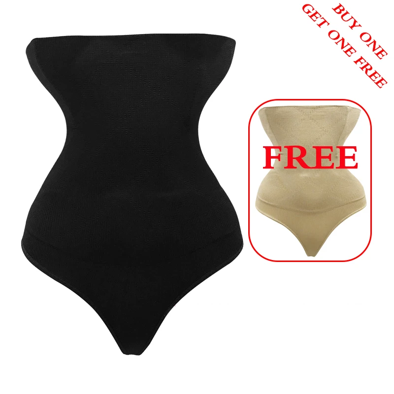 2 шт. пояс для похудения трусы с высокой талией Корректирующее нижнее белье
