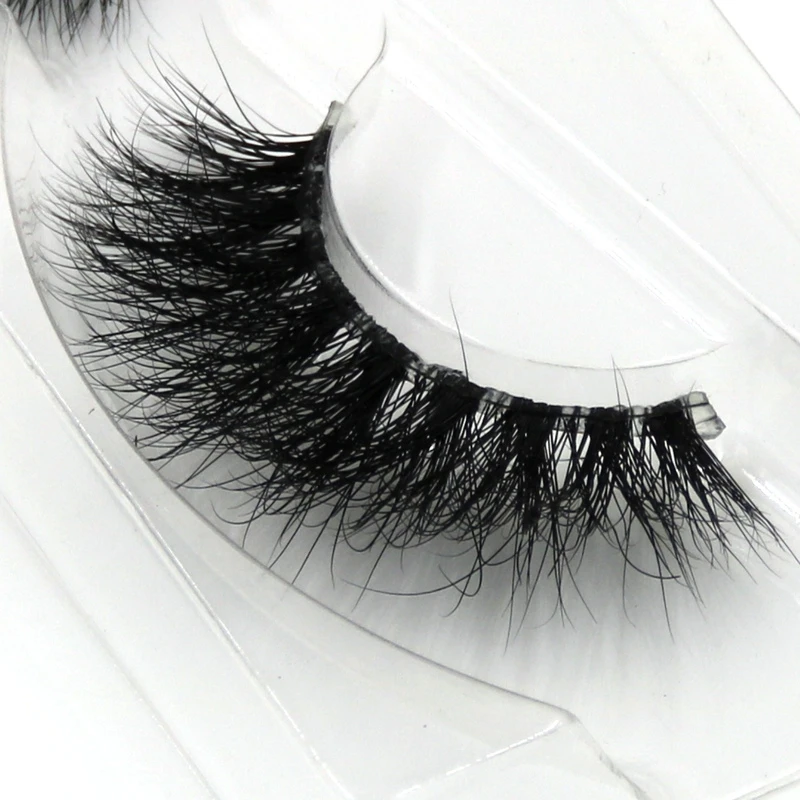Прозрачные стебли ручной норки накладные ресницы 3d многослойный Крест грязные