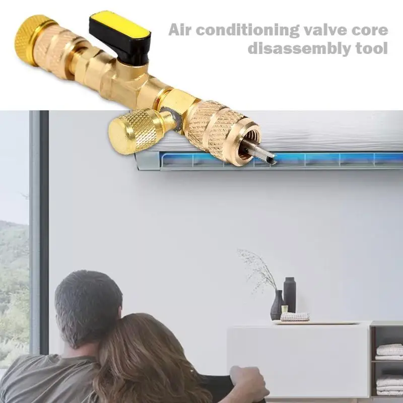 VODOOL HVAC AC клапан Core Remover двойной размер порт клапан ядро инструмент для обработки для автомобиля запасные части