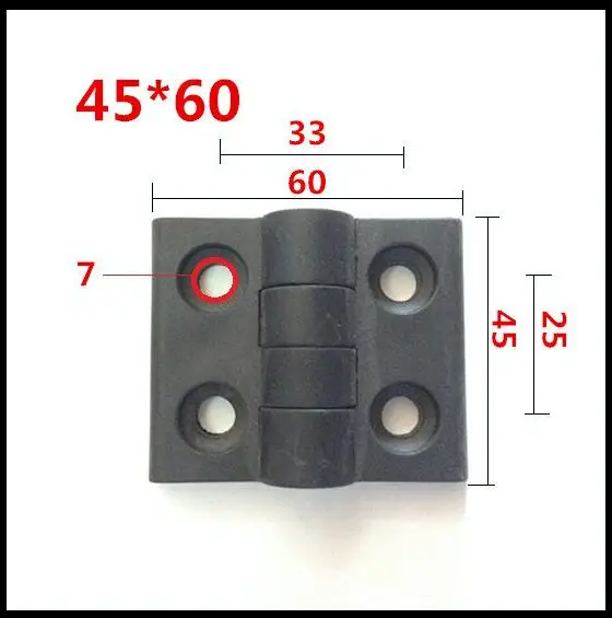 

Nylon hinge 45 * 60 plastic Hinge