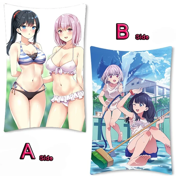 06 Аниме SSSS. GRIDMAN Hibiki Yuta Takarada Rikka Shinjo Akane обнимает тело Наволочки Чехол Otaku Подушка Наволочка 2WAY 35x55 см - Цвет: 06