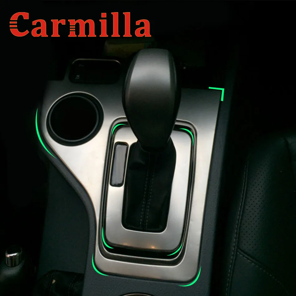 

Автомобильная внутренняя зубчатая панель Carmilla, большая и маленькая панель из нержавеющей стали, наклейка для замены панели для Ford Everest Endeavour...
