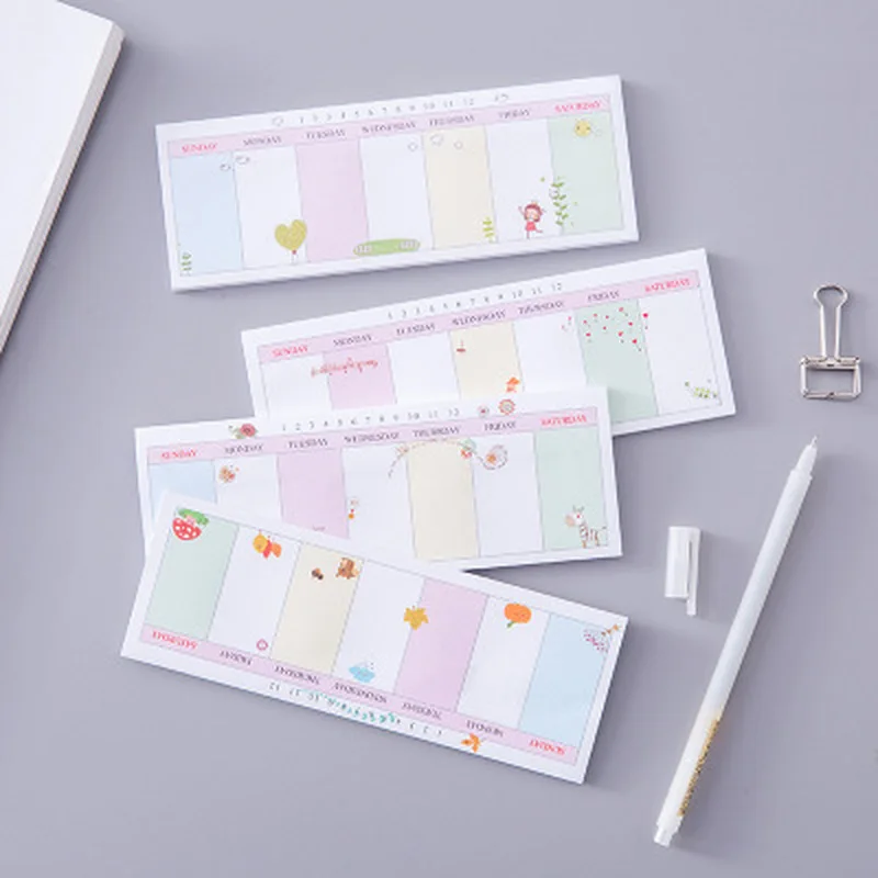 

1pcs Mushroom Scratch Pad Memo Pad Novelty Stationery Sticky Notes Student Planner Stickers Kawaii Stickers Office Supplies