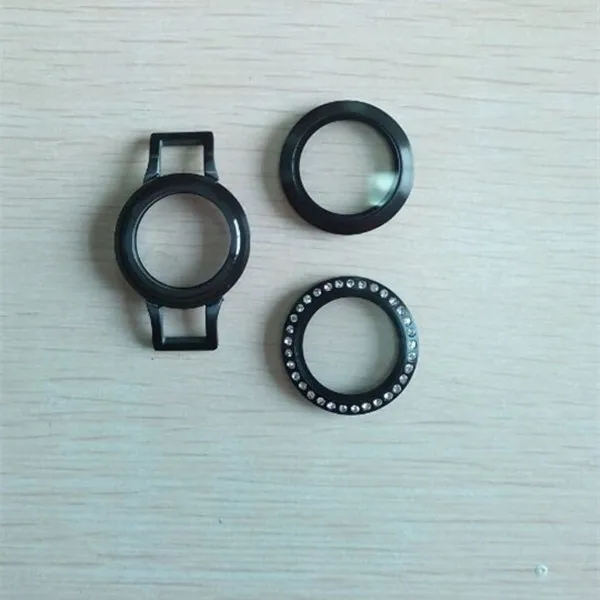 Vinnie дизайнерские ювелирные изделия горячая Распродажа 25 мм крученый стеклянный