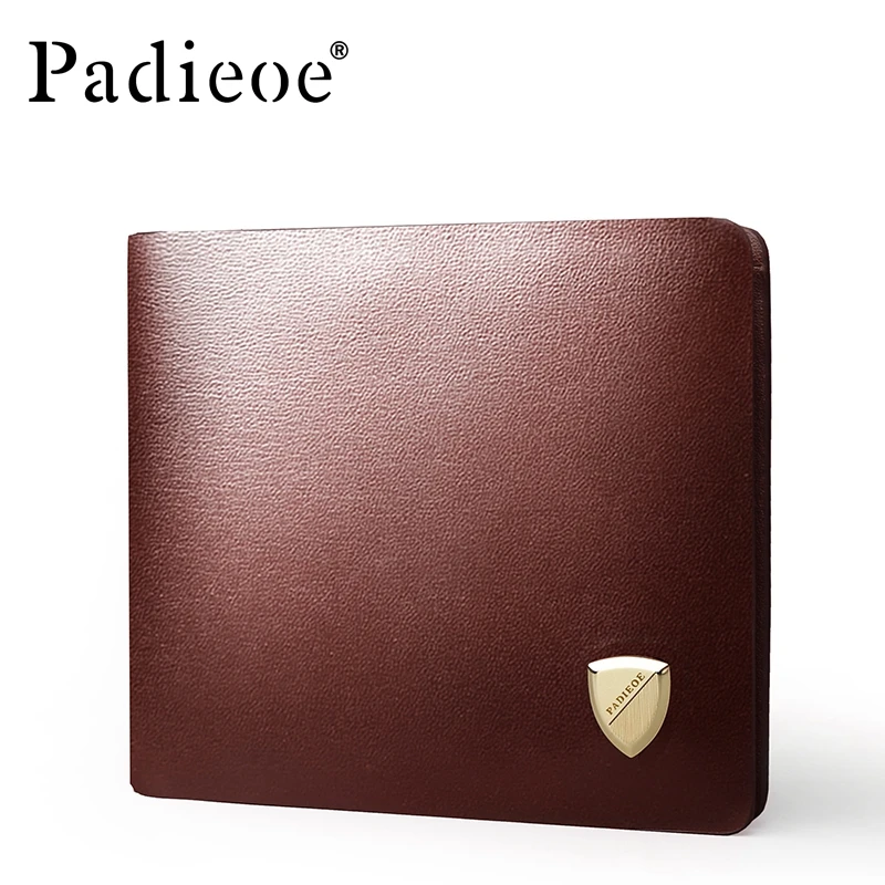 Padieoe 100% натуральная кожа бумажники женщин способа и кошельки Новый конструктор
