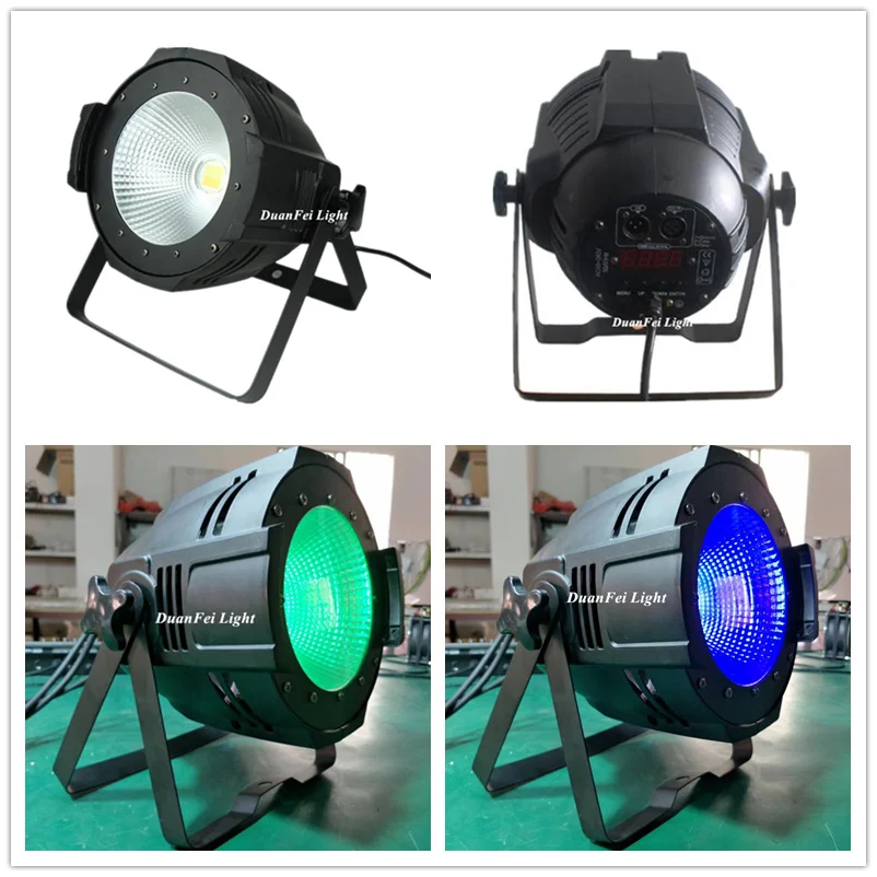 12 шт. 200 Вт LED COB Par 4 в 1 dmx светодиодный par rgbw dj cob uplights для свадьбы|Эффект освещения
