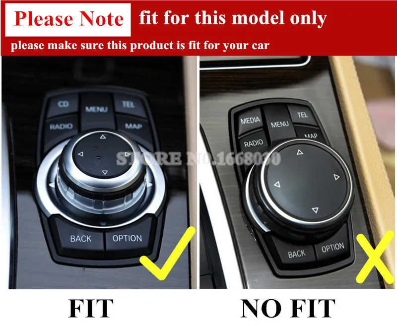 Внутренняя консоль iDrive мультимедийная кнопка отделка крышки 5 шт. для BMW X3 F25 2011 2013