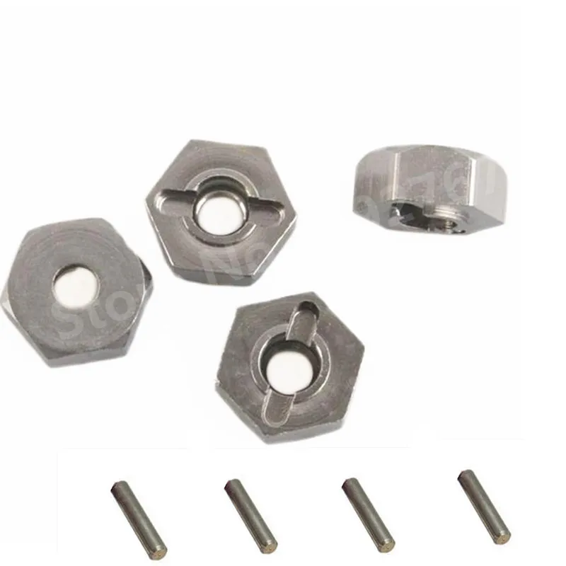 4 шт./лот RC алюминиевое колесо Шестигранная Гайка 12 мм HSP 102042 (02134) для 1/10 масштабных