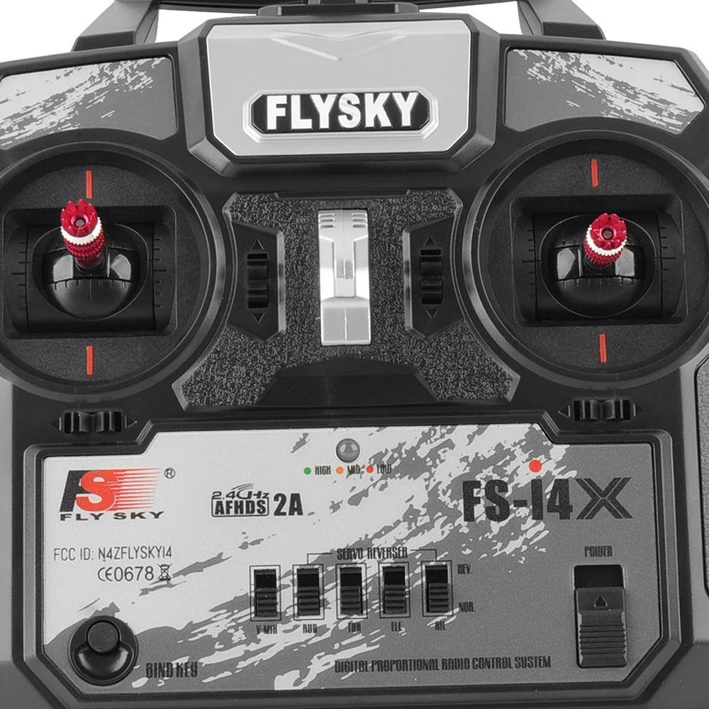 Flysky FS-i4X 2 4G 4ch RC контроллер передатчика с FS-A6 приемником для вертолета самолета