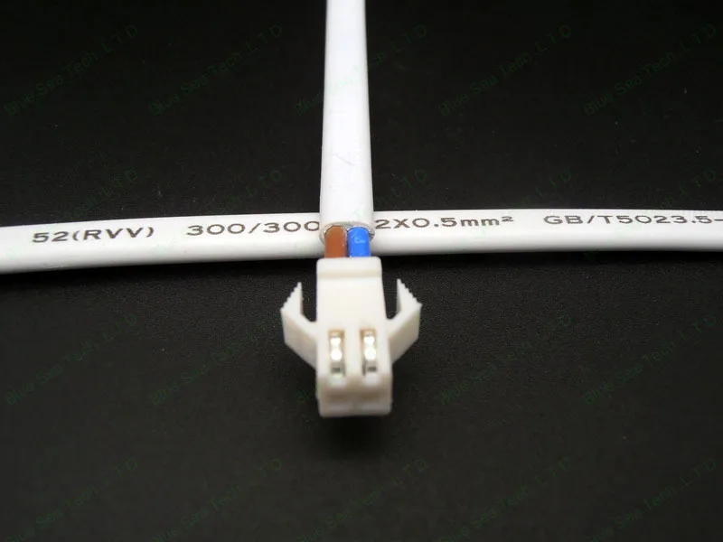 2Pin/way белый 2 54 мм SM 2P штекер с кабелем 12 см для электронной цепи