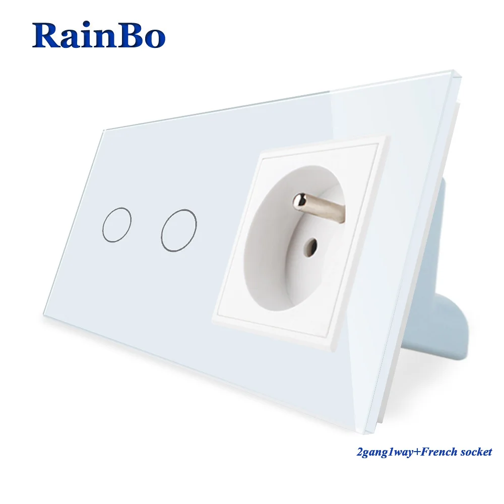 RainBo Luxury-управление сенсорным экраном-закаленное стекло-панель-настенный