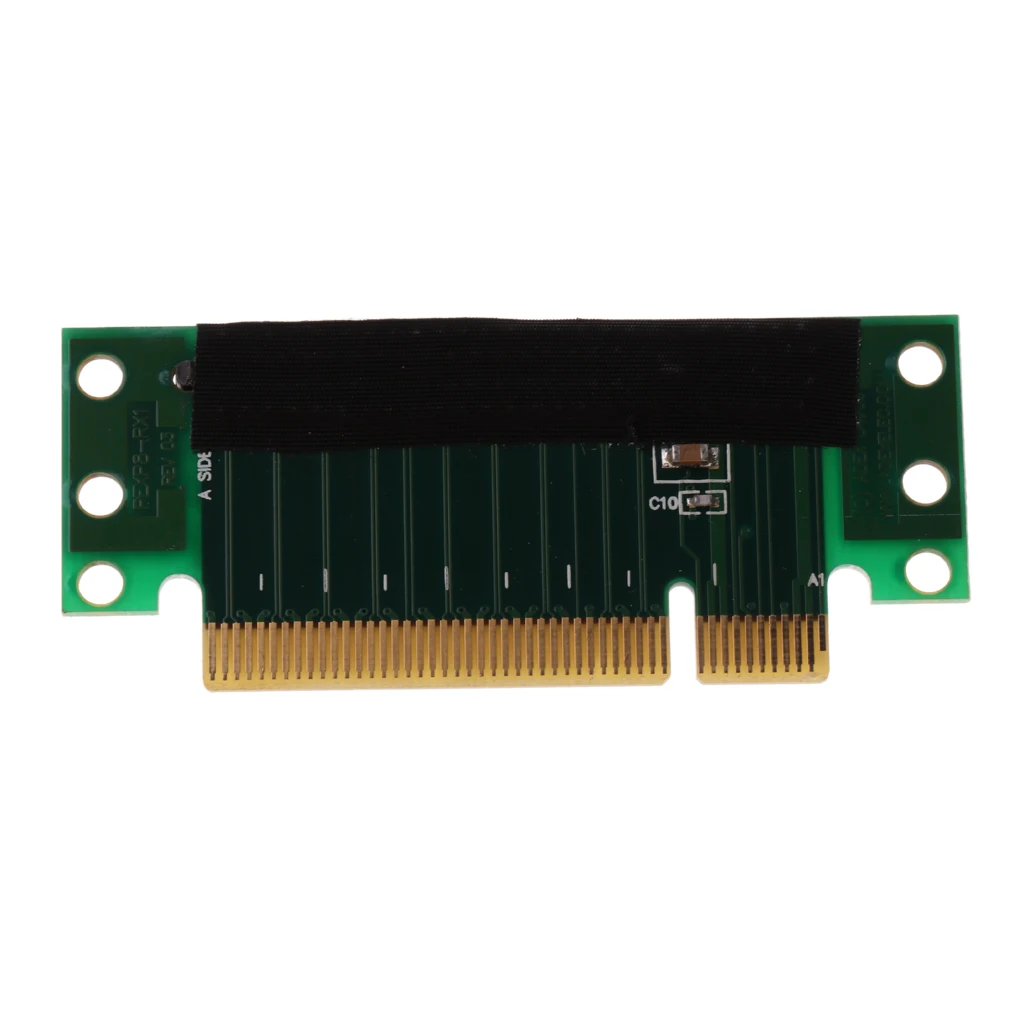 Адаптер PCI Express E 8X переходная карта под углом 90 для серверного корпуса 1U/2U|Платы