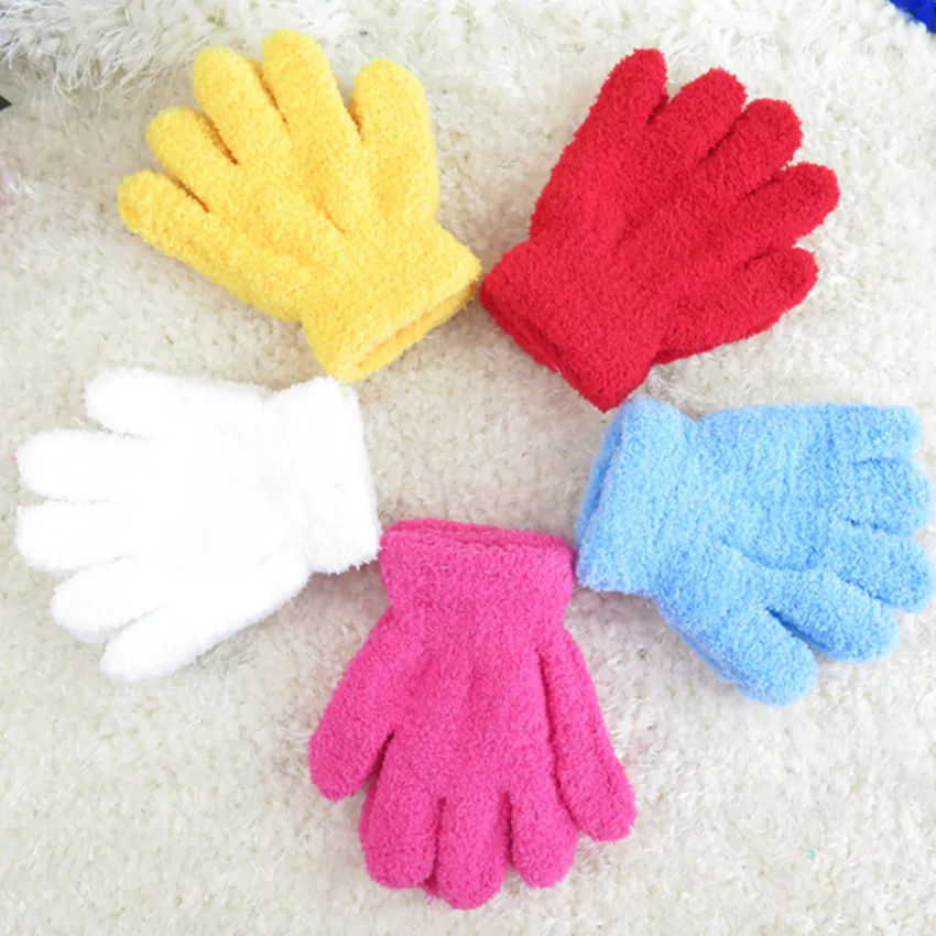 2018 HOT Infant baby gloves Girls Boys mitaines gants enfant Winter Warm kids moufle | Детская одежда и обувь