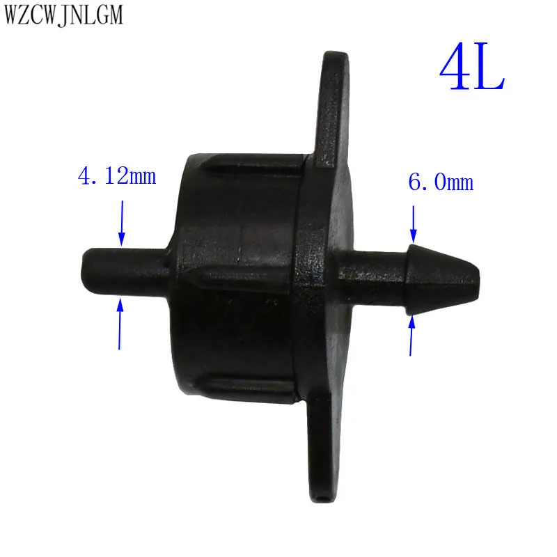 Поливная капельница для сада 2 сторонняя изогнутая система капель со стрелками