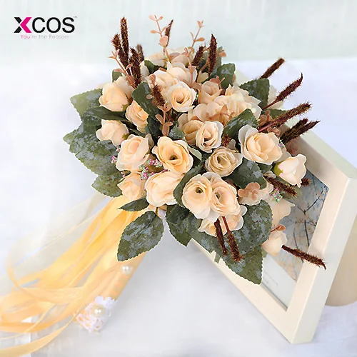 Style G Букет De Mariage искусственные цветы для свадьбы свадебный букет для невесты снаружи свадебная брошь свадебные букеты - Цвет: Style G