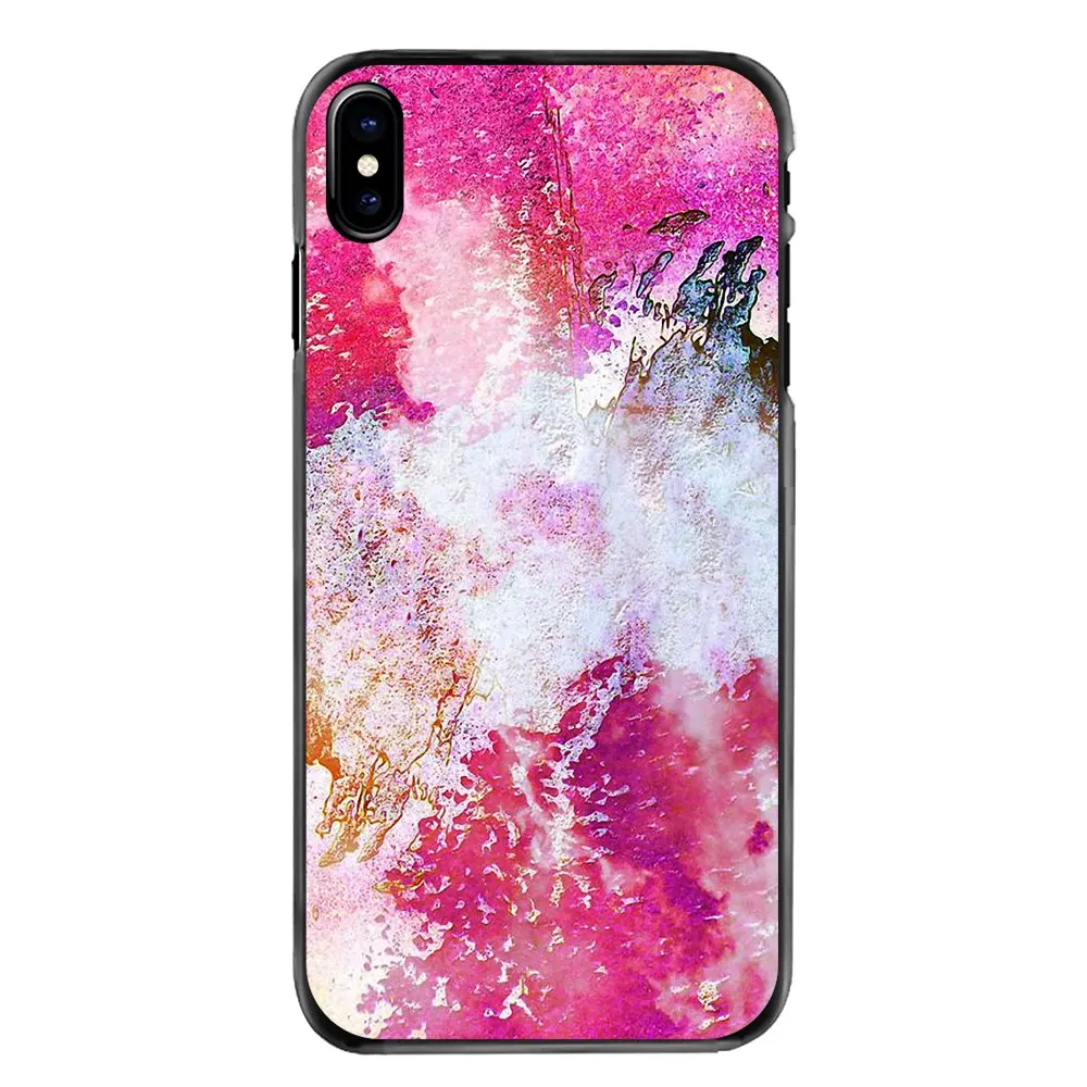 Mobile Phone Cover Pink White Black Texture Marble stone rock For Samsung Galaxy A3 A5 A7 A8 J1 J2 J3 J5 J7 Prime 2015 2016 2017 |