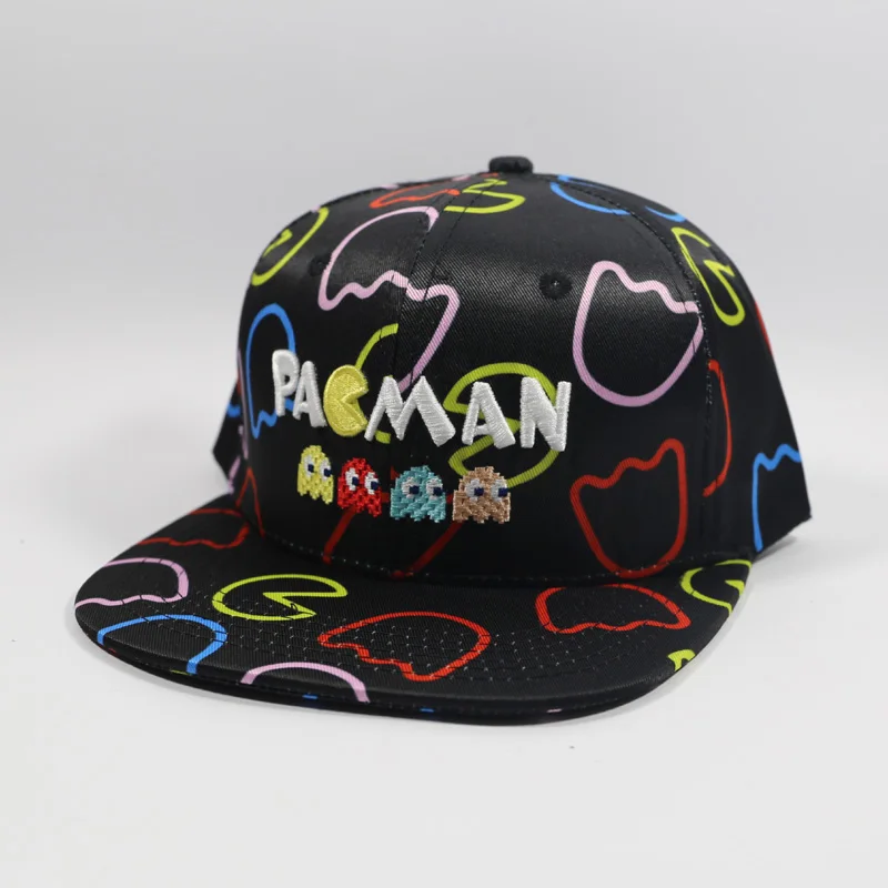 Игровая шапка Pac Man бейсболка Pacman мультяшная Повседневная для взрослых в стиле